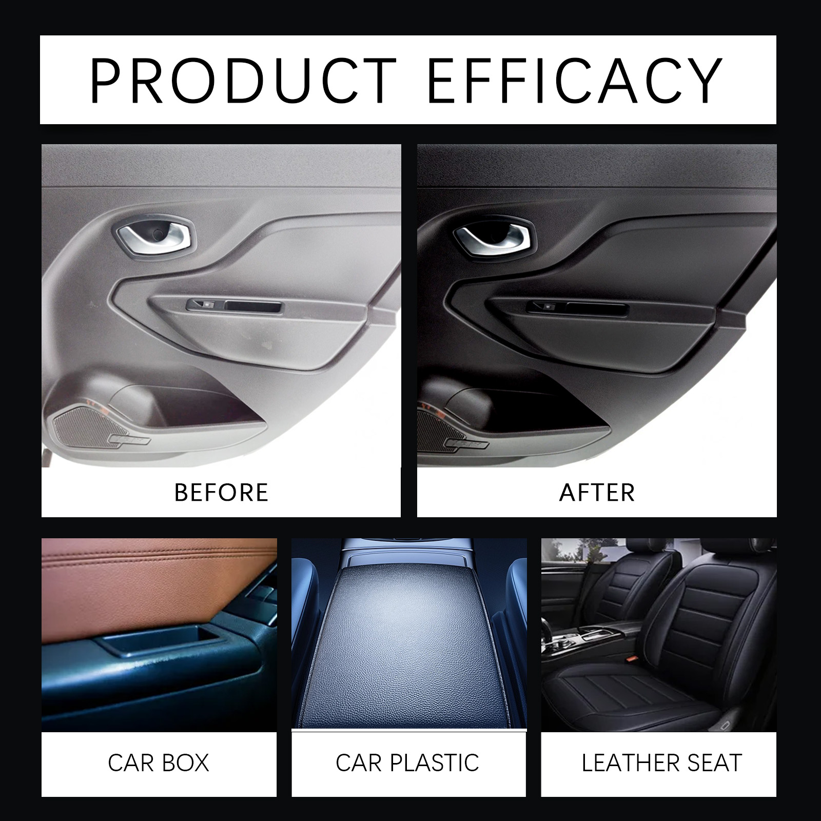 100ml Auto Interior Polish Car - đánh giá và giá Leather Cleaner Interior
