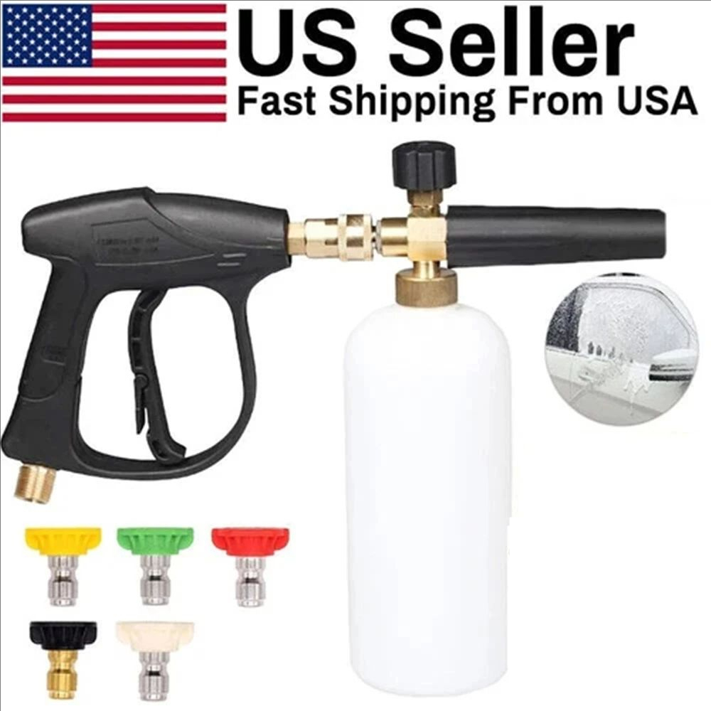 High Pressure Washer Gun+Snow  - đánh giá và giá Pressure Washer Foam Gun
